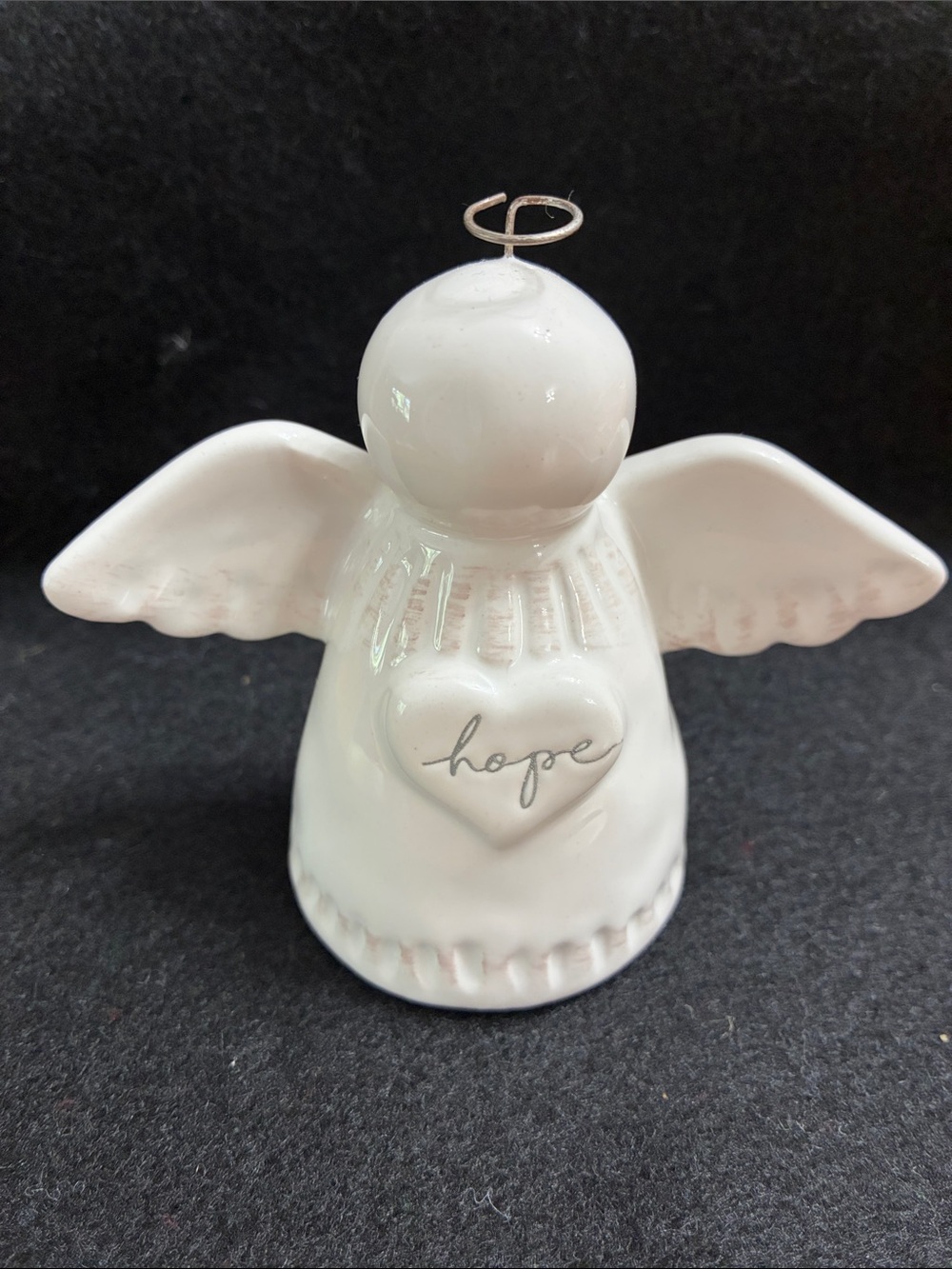 Mudpie Hope Angel ceramic figure